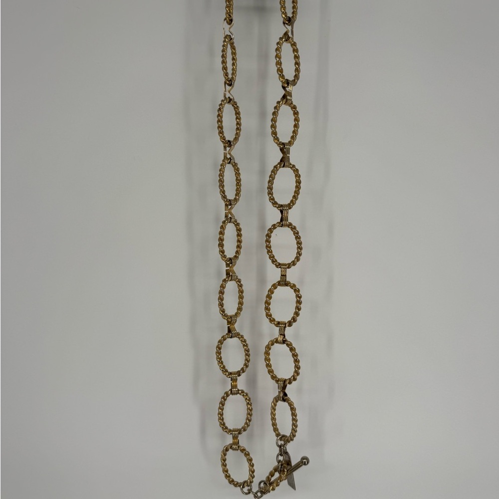 Vintage The Limited Gold Chain Belt
